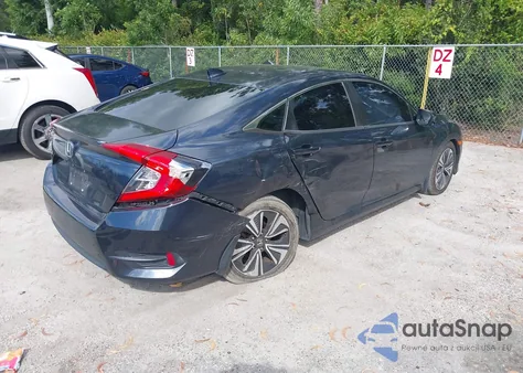 2018 Honda Civic Ex-T из США, поврежденный, VIN JHMFC1F31JX008639